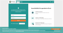 Desktop Screenshot of esanum.de